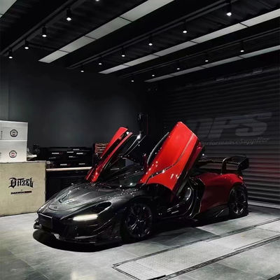 GTR Style 720s Wide Body Kit McLaren Senna Body Kit Front Bumper Fibra de Carbono