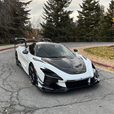 GTR Style 720s Wide Body Kit McLaren Senna Body Kit Front Bumper Fibra de Carbono