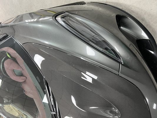 GT Mclaren Body Kit P1 estilo Capuz do motor de fibra de carbono