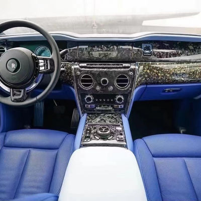 2018 Cullinan Rolls Royce Body Kit Fibra de Carbono Seca Interior Trim Painel Central