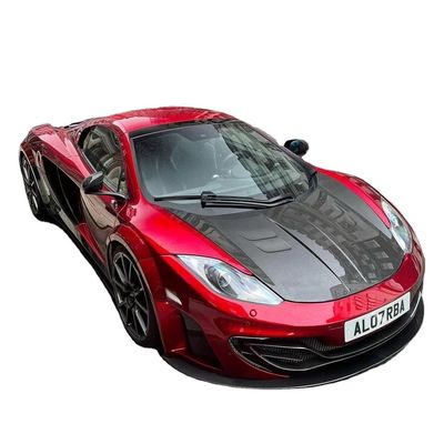 MP4 12C Mclaren Body Kit MSY Estilo Frente traseiro Bumper Spoiler Widebody Kit Vermelho Preto