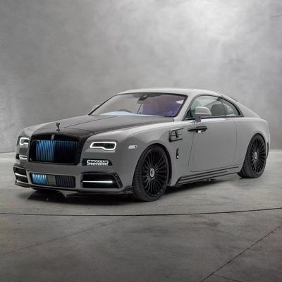 200 X 800 X 120MM Rolls Royce Wraith Kit de carroceria Frente e traseiro Spoiler Hood