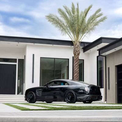 Spectre Rolls Royce Wide Body Kit MSY Estilo Frente Difusor de Lábios Spoiler Hood