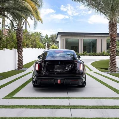 Spectre Rolls Royce Wide Body Kit MSY Estilo Frente Difusor de Lábios Spoiler Hood