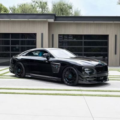Spectre Rolls Royce Wide Body Kit MSY Estilo Frente Difusor de Lábios Spoiler Hood