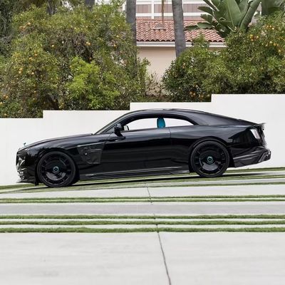 Spectre Rolls Royce Wide Body Kit MSY Estilo Frente Difusor de Lábios Spoiler Hood