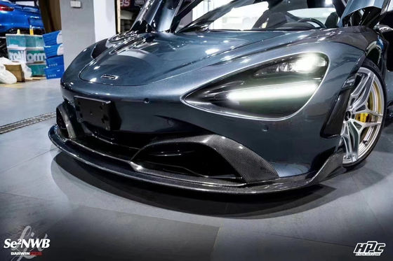 720s Mclaren Body Kit Blacksail estilo Front Bumper Spoiler Lip Hood Fender