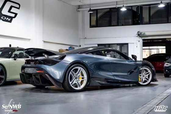 720s Mclaren Body Kit Blacksail estilo Front Bumper Spoiler Lip Hood Fender