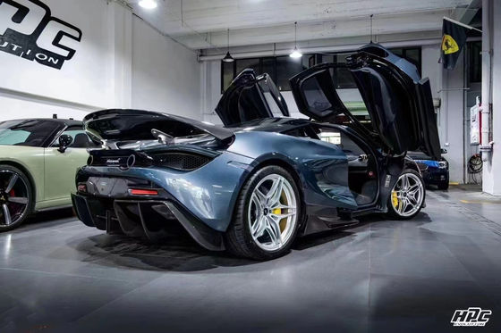 720s Mclaren Body Kit Blacksail estilo Front Bumper Spoiler Lip Hood Fender