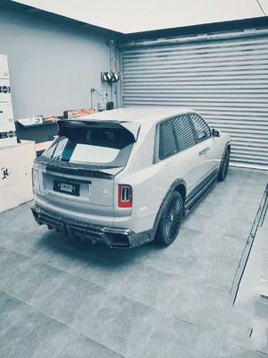 2018 - 2019 Cullinan Body Kit DW estilo Lips Difusor Fronteiro Spoiler Widebody Kit