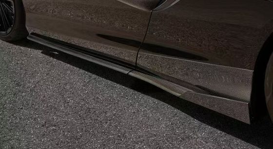 Artura Mclaren Body Kit NV Estilo Fibra de Carbono Frente Para-choque Diffuser Spoiler saia lateral