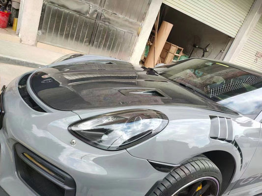 Produtos de fibra de carbono para Porsche 981 Boxster Carbon Fiber Hood 981 Carbon Fiber Engine Hatch Cover 2013-2015