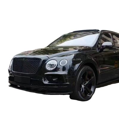 Para o Bentley Bentayga Carbon Fiber Body Kit Bentayga Upgrades o estilo W12 Carbon Fiber Front Lip Diffuser Spoiler