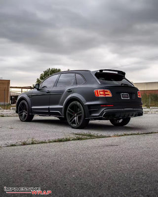 Para o Bentley Bentayga Kit de corpo de fibra de carbono Bentayga Upgraded MSY Style Front e Rear Bumper Spoiler Wide-body Kit