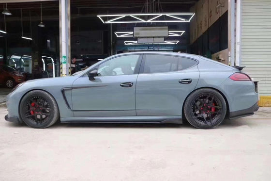 Novo produto para Porsche Paramela 970.2 Kit de carroceria de fibra de carbono Paramela 970.2 Fibra de carbono Frente pá traseira difusor spoiler