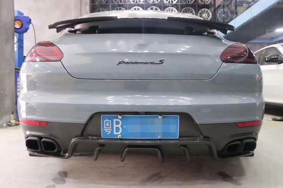 Novo produto para Porsche Paramela 970.2 Kit de carroceria de fibra de carbono Paramela 970.2 Fibra de carbono Frente pá traseira difusor spoiler