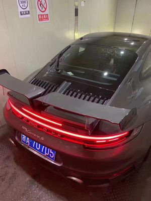 Spoiler de fibra de carbono de alta qualidade Spoiler de fibra de carbono para Porsche 911 992 992 para TechArt Style