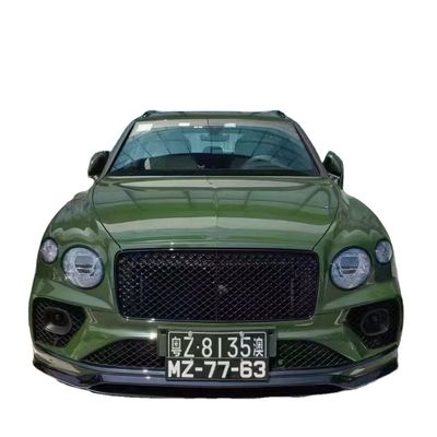 Para Bentley Bentayga Fibra de Carbono Body Kit Bentayga Upgrades SPE estilo Fibra de Carbono Front Lips Diffuser Spoiler Side Skirt