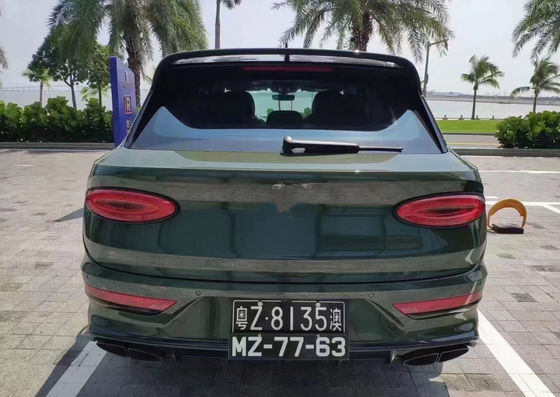 Para Bentley Bentayga Fibra de Carbono Body Kit Bentayga Upgrades SPE estilo Fibra de Carbono Front Lips Diffuser Spoiler Side Skirt
