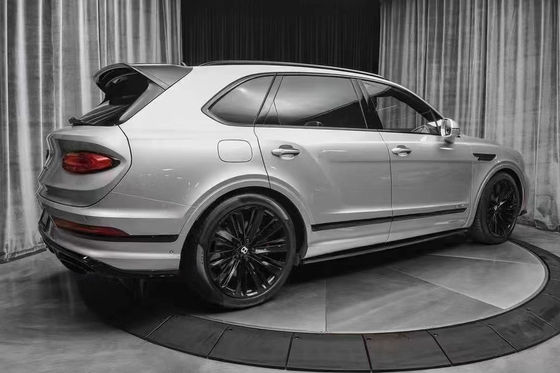 Para Bentley Bentayga Fibra de Carbono Body Kit Bentayga Upgrades SPE estilo Fibra de Carbono Front Lips Diffuser Spoiler Side Skirt