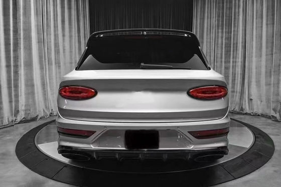 Para Bentley Bentayga Fibra de Carbono Body Kit Bentayga Upgrades SPE estilo Fibra de Carbono Front Lips Diffuser Spoiler Side Skirt