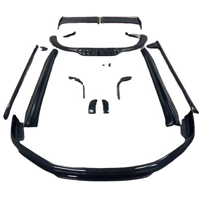 Para Porsche 911 992 Kit de corpo de fibra de carbono 911 992 Moderado TechArt estilo Frente pá difusor spoiler lado saia Kit de corpo