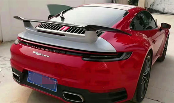 Produtos vendidos como bolos quentes 911 992Carrera Spoiler de fibra de carbono 911 992 Fibra de carbono Ala traseira Spoiler de fibra de carbono 2019-2022