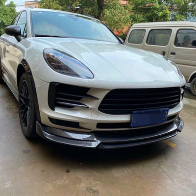 Kit de fibra de carbono de alta qualidade Kit de corpo Macan para Macan Saias frontais e traseiras Spoiler Wide Bodyki