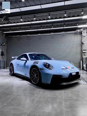 Peças para automóveis Porsche 911 992 Kit de carroceria 992 Modernização do kit de carroceria do estilo GT3 de fibra de carbono, pára-choques dianteiros e traseiros, spoiler de capô