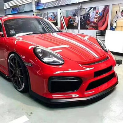 Produtos vendidos como bolos quentes 987Cayman Body Kit GT4 estilo Frente e traseiro Bumper Spoiler 2006-2012