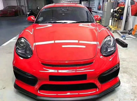 Produtos vendidos como bolos quentes 987Cayman Body Kit GT4 estilo Frente e traseiro Bumper Spoiler 2006-2012