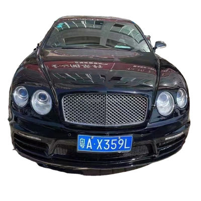 Preto 2013 Bentley Flying Spur Kit Corpo Frente e traseiro Bumper Spoiler Kit de escape