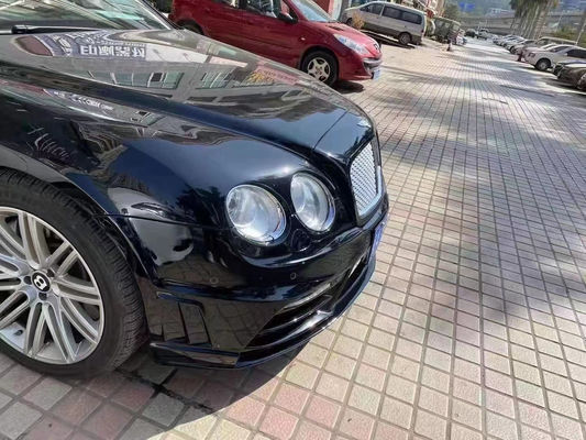 Preto 2013 Bentley Flying Spur Kit Corpo Frente e traseiro Bumper Spoiler Kit de escape