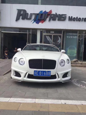 ODM Branco Bentley Continental GT Body Kit WD Estilo Auto saia Spoiler Body Kit