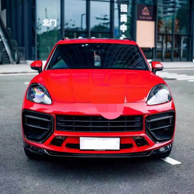 Kit de carroceria de fibra de carbono Cayenne para Porsche Cayenne MTR Kit de carroceria de fibra de carbono seco Bumpers dianteiros e traseiros