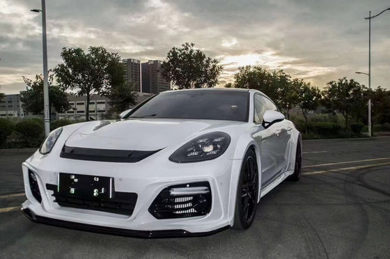 Para o TechArt Style Body Kit para Porsche Paramera 971 Body Kit Largo corpo Frente e traseiro pára-choques