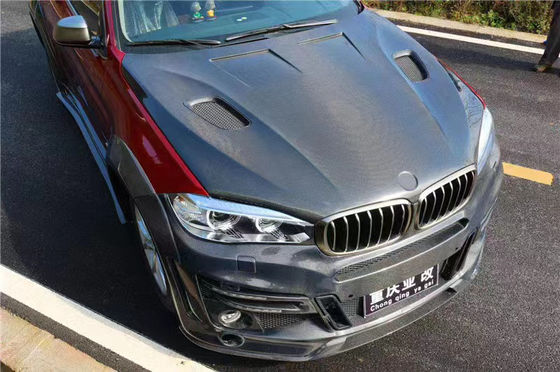 Venda para BMW X5 X6 F15 F16 Capuz de fibra de carbono Capuz de fibra de carbono X5 X6 Capuz de fibra de carbono
