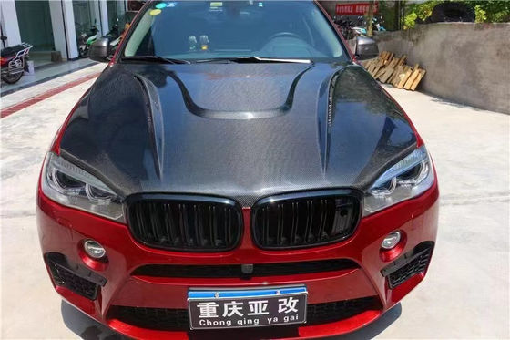 Venda para BMW X5 X6 F15 F16 Capuz de fibra de carbono Capuz de fibra de carbono X5 X6 Capuz de fibra de carbono