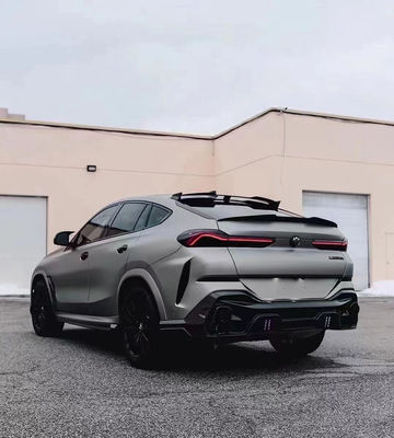 Venda Quente G06 X6 Fibra de Carbono Kit de Corpo Forbmw X6 Fibra de Carbono Frente Pá traseira difusor Spoiler Cover