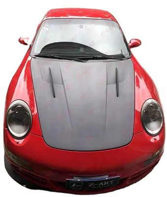 Novo produto Capuz de fibra de carbono para Porsche 911 997 911 997 Hatch Motor de fibra de carbono GT3 estilo