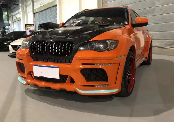 Venda Quente X6 E70 E71 Wide Body Kit Forbmw X6 Body Kit Frente e traseiro Bumpper Spoiler Saias laterais