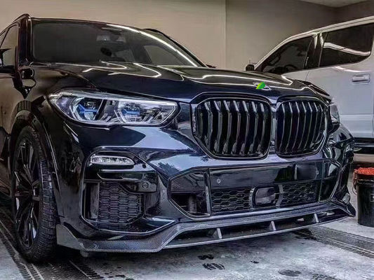 Venda Quente X5 G05 Fibra de Carbono Kit de Corpo Forbmw X5 Fibra de Carbono Frente Pá traseira difusor spoiler saia lateral