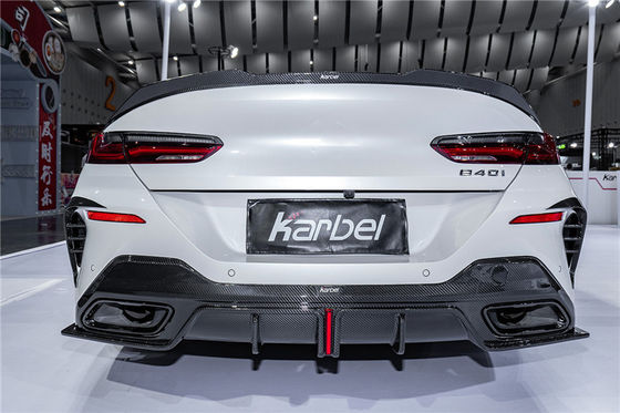 Venda Quente G14 G15 G16 840i 850i Kit de Corpo de Fibra de Carbono Forbmw 8 Série Frente Pauta traseira Difusor Spoiler