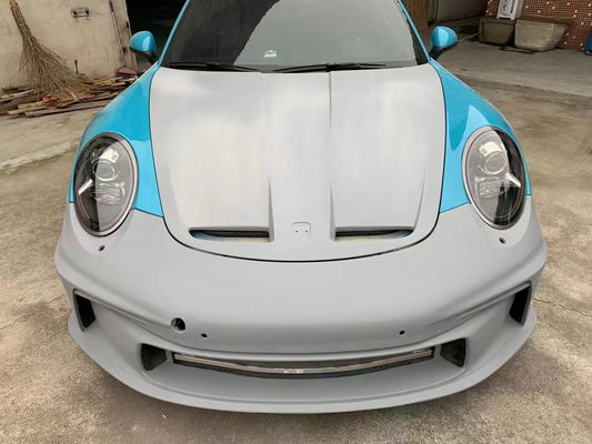 Para Porsche 911 991.1 991.2 Kit de carroceria 991.1 991.2 Atualização 992GT3 Estilo Cobertura do pára-choque frontal 991.1 991.2 Kit de carroceria