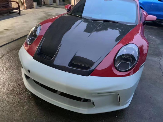 Para Porsche 911 991.1 991.2 Kit de carroceria 991.1 991.2 Atualização 992GT3 Estilo Cobertura do pára-choque frontal 991.1 991.2 Kit de carroceria