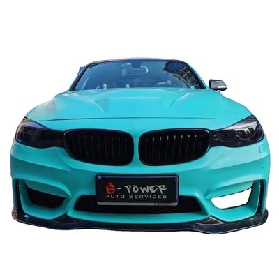 Material de plástico de PP F34 3 Série GT 320 330 328i Kit de corpo F34 Upgrade M4 estilo Frente e pára-choque traseiro