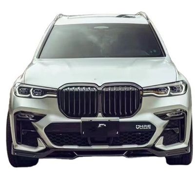 Peças para automóveis para BMW X7 Kit de corpo de fibra de carbono X7 Upgraded FD-style Carbon Fiber Front Shovel Diffuser Spoiler Top Wing Body Kit