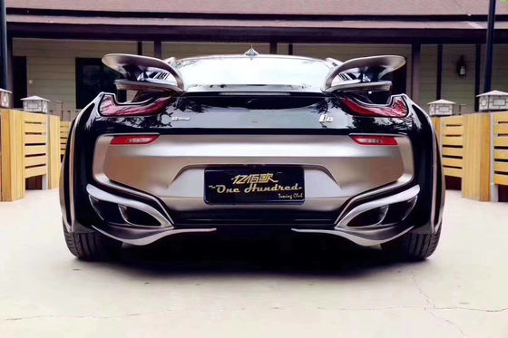 Novo produto para BMW I8 Spoiler de fibra de carbono Cauda de fibra de carbono Asa de fibra de carbono