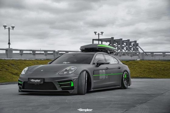 Para Porsche Palamela 971 Kit de corpo 971 ATR estilo avançado e traseiro Bumper lado saia Kit de corpo