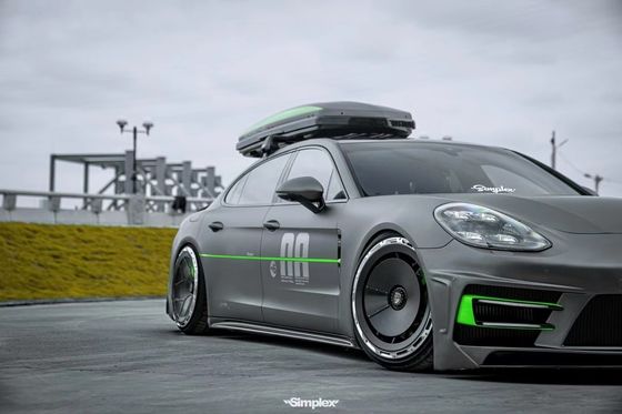 Para Porsche Palamela 971 Kit de corpo 971 ATR estilo avançado e traseiro Bumper lado saia Kit de corpo